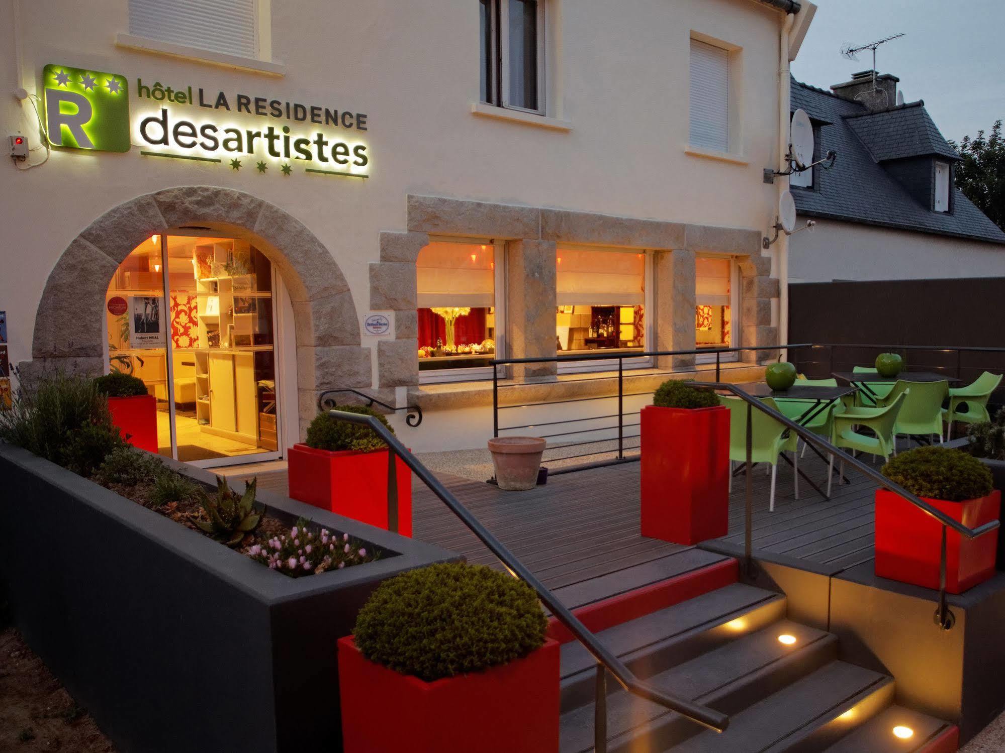 Hotel La Residence Des Artistes Roscoff Eksteriør bilde